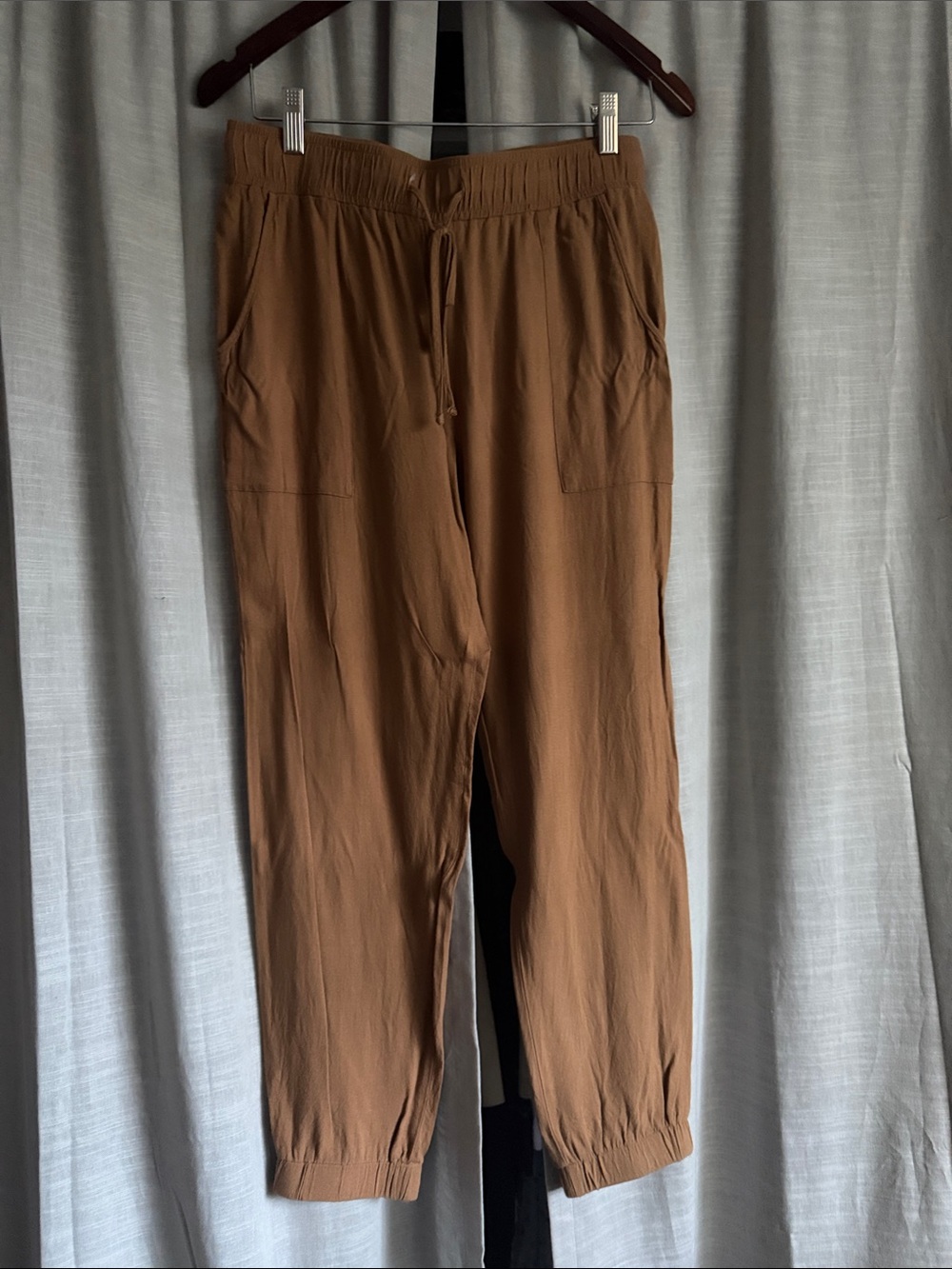 Young Fabulous & Broke Cinnamon Brown Drawstring Jogger Trousers